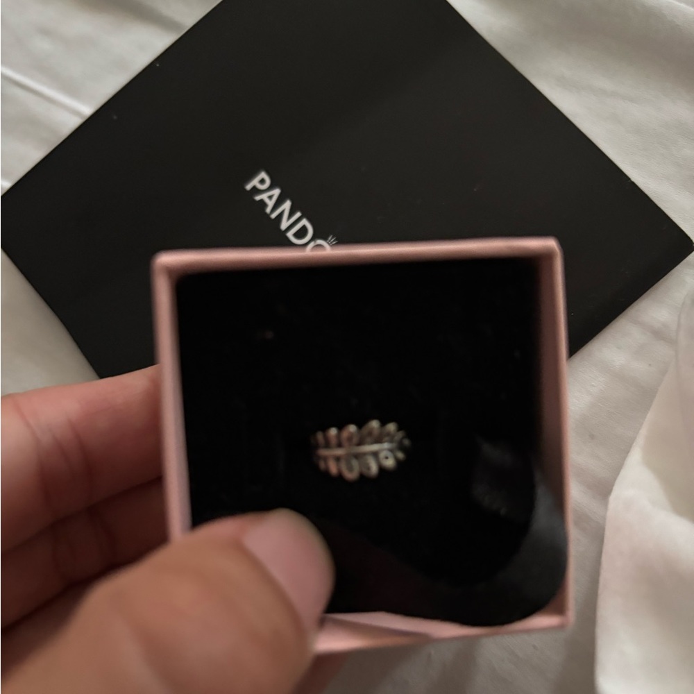 Pandora New Zealand Silver Leaf Charm